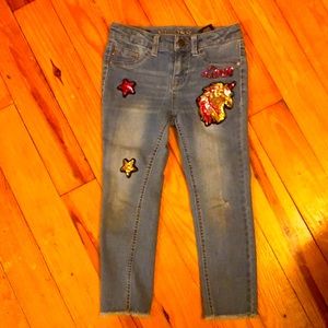 Girl’s cute jeans